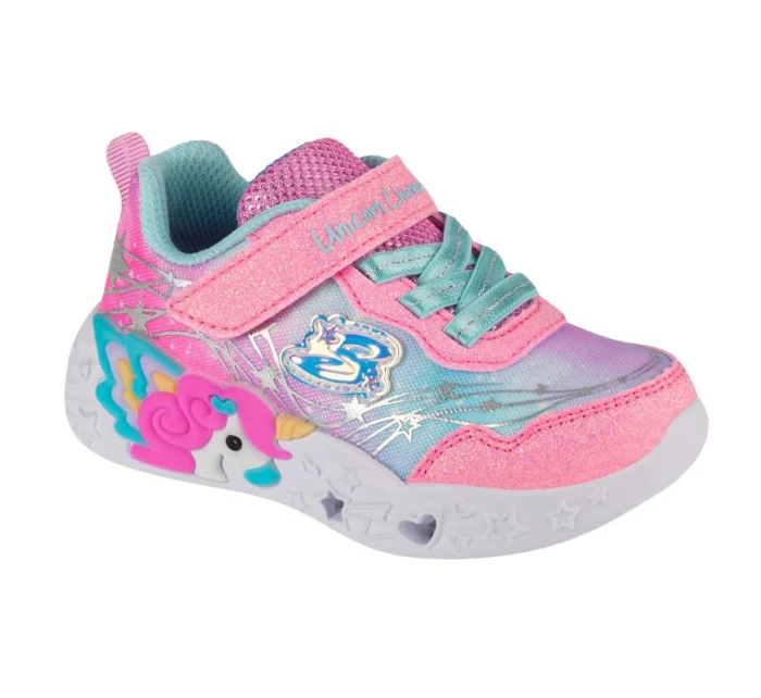 Skechers Unicorn Charmer - Lil Stellar 302694N-PKTQ Pink 22