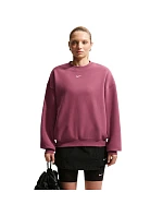 Dámská mikina Nike Studio Fleece, růžová, IM8082 654