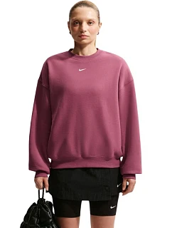 Dámska mikina Nike Studio Fleece, ružová, IM8082 654
