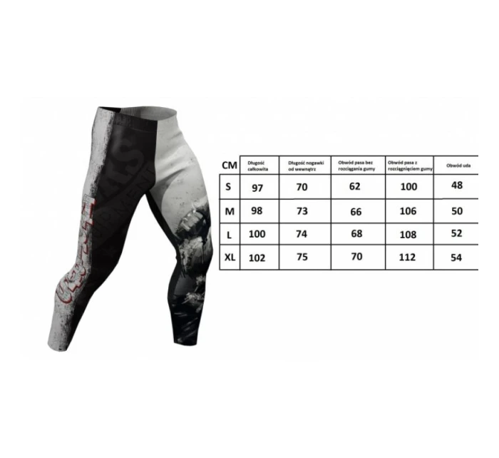 Pánské dlouhé legíny DARK SIDE model 21347324 Pánské dlouhé legíny DARK SIDE model 21347324