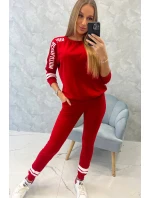 Dievča Revolution set červená