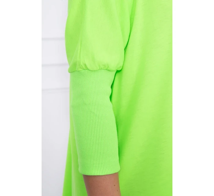 Oversize blúzka neónovo zelená Oversize blúzka neónovo zelená