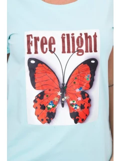 Blúzka Free Flight mint