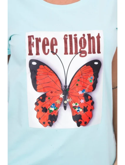 Blúzka Free Flight mint