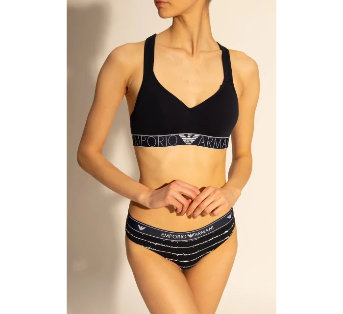 Dámske nohavičky 163334 1P219 03937 námornícka modrá - 2 pack - Emporio Armani