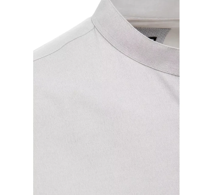 Pánské světle šedé tričko s krátkým rukávem Dstreet model 21969065 - FashionStreet