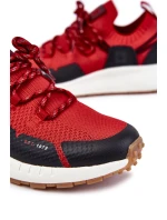 Męskie Buty Sportowe Big Star KK174013 Czerwone