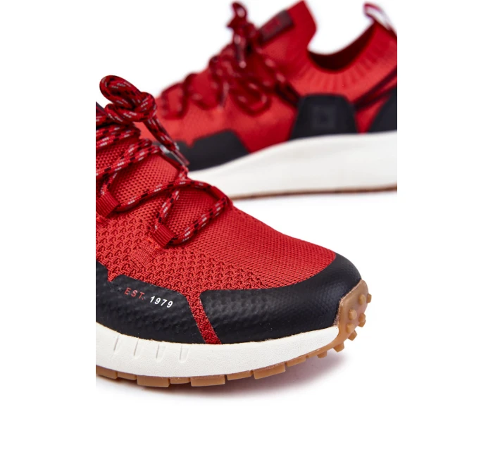 Męskie Buty Sportowe Big Star KK174013 Czerwone