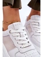 Dámské klasické sportovní boty model 21611259 Bíle - Goe