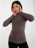 Halenka RV BZ model 17987361 tmavě hnědá - FPrice Halenka RV BZ model 17987361 tmavě hnědá - FPrice