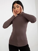 Blúzka RV BZ 5210.19 tmavo hnedá