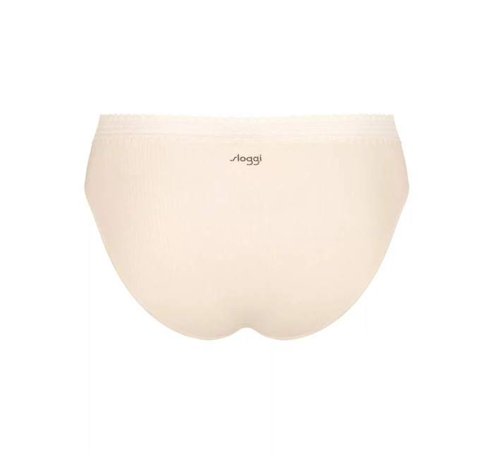 sloggi GO Ribbed R Tai C2P - BROWN - SLOGGI BROWN - SLOGGI