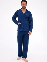 Cornette pyžamo 114/79 long/r 3XL-5XL pánske rozopnuté