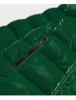 Zelená dámska prešívaná bunda (W807#)