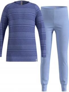 Termoprádlo - Odlo set dlhý ACTIVE WARM SET veľkosť 140cm tmavo modrá