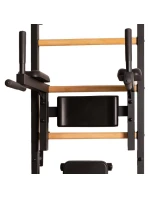 GYMNASTICKÝ REBRÍK S HRAZDOU NA CVIČENIE, ZÁBRADLÍM A LAVIČKOU 723B