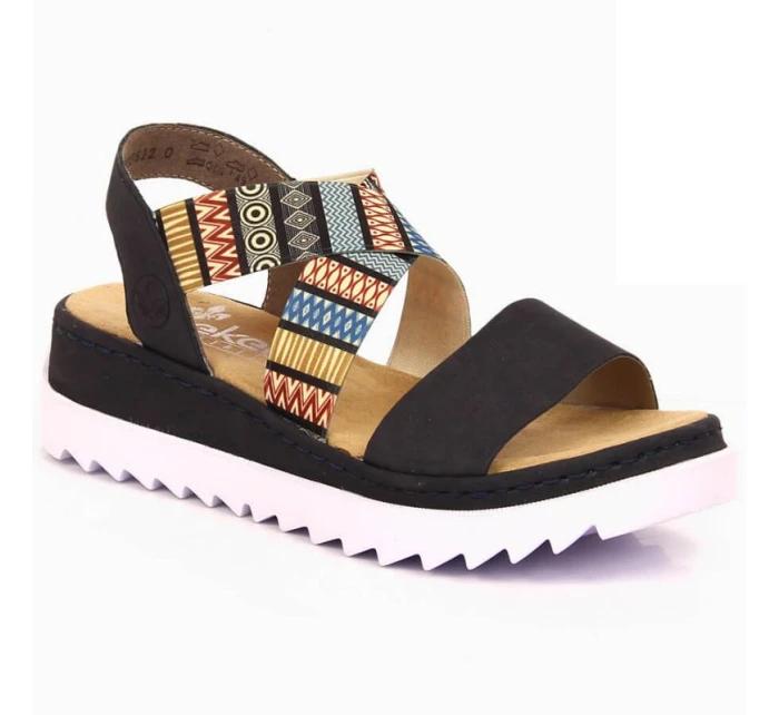 Sandále Rieker V44G8-14 W RKR533A