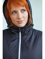 Teplá unisex parka deep black model 22466418 - NEOBLU Teplá unisex parka deep black model 22466418 - NEOBLU