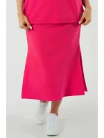 Talianska móda Stella maxi farba: fuchsiová