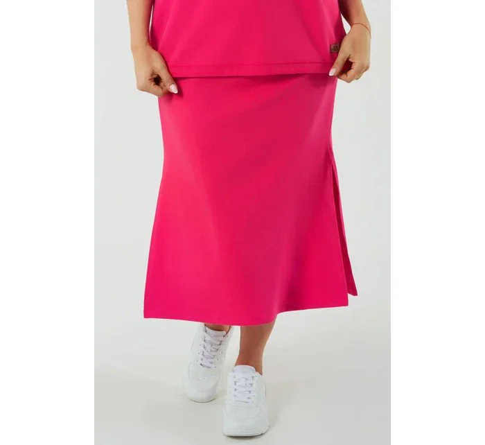 Talianska móda Stella maxi farba: fuchsiová