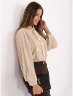 MI KS košeľa A2818.09 svetlo béžová MI KS košeľa A2818.09 svetlo béžová