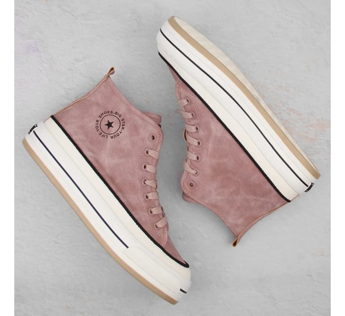 kotníkové tenisky W dámské model 20845322 - Big Star kotníkové tenisky W dámské model 20845322 - Big Star