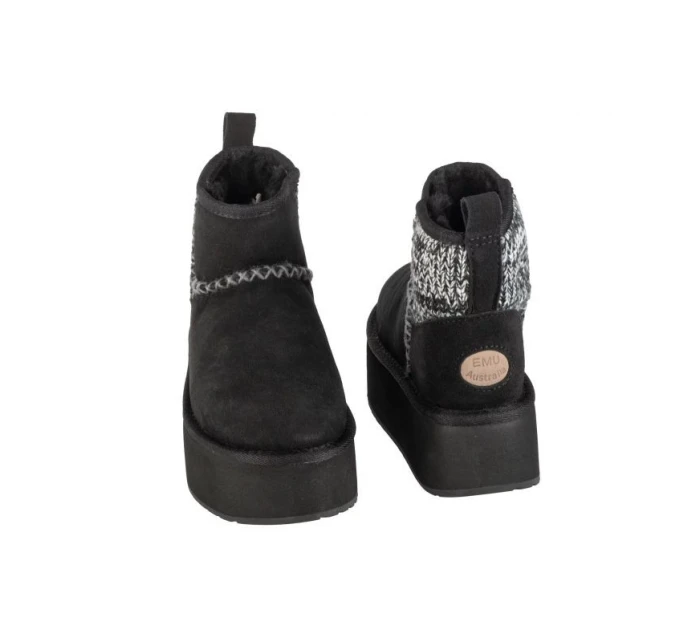 EMU Australia Stinger Knit Flatform W W13143-BLAK dámska obuv