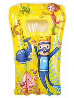 Plážová podložka s okienkom WATER WORLD 74x48cm 37591 - Žltá