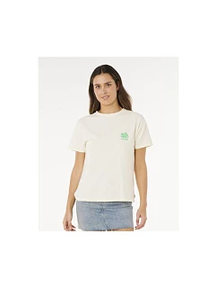 Dámske tričko RIP CURL Surf Puff Party Pack Relaxed, béžové