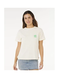 Dámske tričko RIP CURL Surf Puff Party Pack Relaxed, béžové