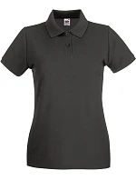 LadyFit Premium Polo Dámské piqué polo model 22442167 light graphite - Fruit of the Loom LadyFit Premium Polo Dámské piqué polo model 22442167 light graphite - Fruit of the Loom