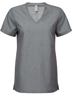 Onna NN 300 Dámsky strečový sveter s výstrihom do V 39.N300 dynamo grey