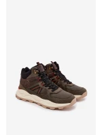 Buty Trekkingowe Męskie WRANGLER WEST MEN MID 20253027 Ciemnozielone