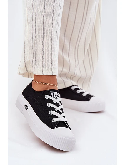 Dámské tenisky na platformě ISLA C WOMEN LOW model 22141027 Černé - Lee