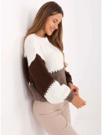 Jumper MI SW 3181.22 hnedý Jumper MI SW 3181.22 hnedý