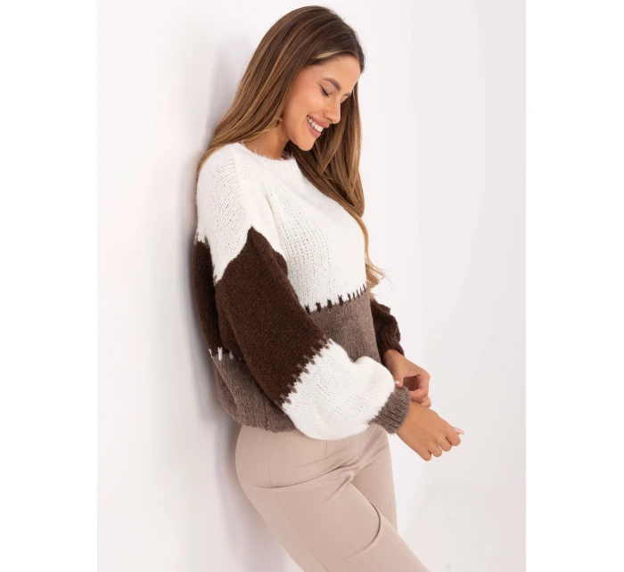 Jumper MI SW 3181.22 hnedý Jumper MI SW 3181.22 hnedý