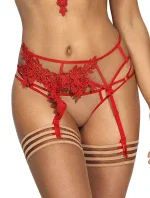 Zmyselné tangá V-8868 červené - Axami