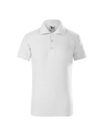 Pique Polo polokošile dětská bílá Pique Polo polokošile dětská bílá