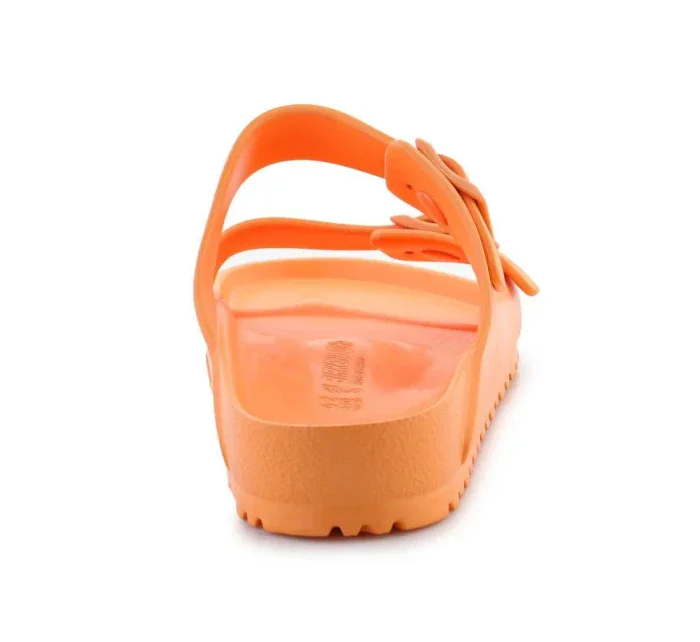 Dámské žabky Arizona Eva M model 20572487 Oranžová - Birkenstock Dámské žabky Arizona Eva M model 20572487 Oranžová - Birkenstock
