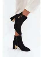 Topánky na podpätku model 217724 Krok vo veľkom štýle Topánky na podpätku model 217724 Krok vo veľkom štýle