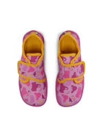 Affenzahn barefoot topánky Slipper Cotton Movy bird (01398-40010)