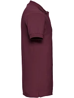 Pánské elastické piqué polo 10. burgundy model 22473901 - Russell Athletic Pánské elastické piqué polo 10. burgundy model 22473901 - Russell Athletic