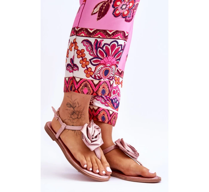 Dámské žabky s Rose Nude model 21620552 - Boto