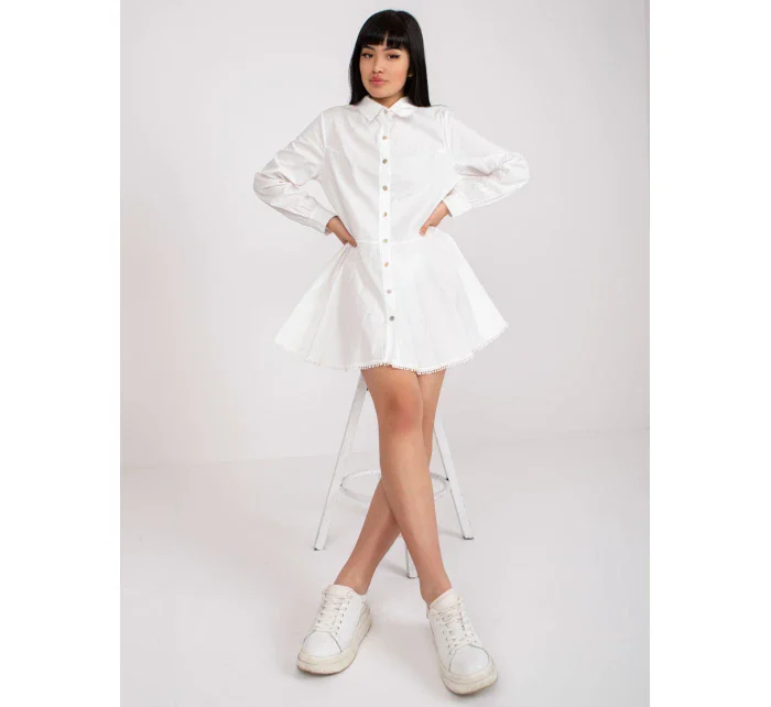 Dámske šaty-DHJ-SK-6801.63P-biele