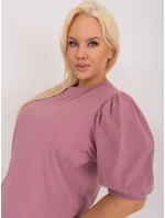 Šaty RV SK 6319.65 tmavoružové