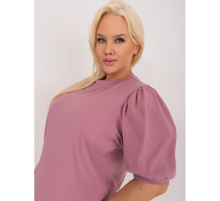 Šaty RV SK 6319.65 tmavoružové