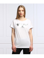 Dámské triko s krátkým rukávem   bílá  model 17387151 - Emporio Armani