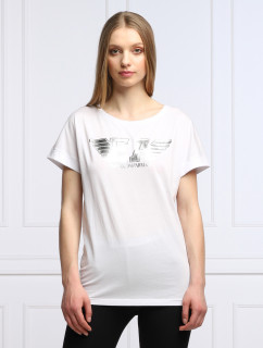 Dámské triko s krátkým rukávem   bílá  model 17387151 - Emporio Armani