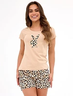 Cornette 628/466 Bunnies 3 cr/r S-2XL dámske pyžamo