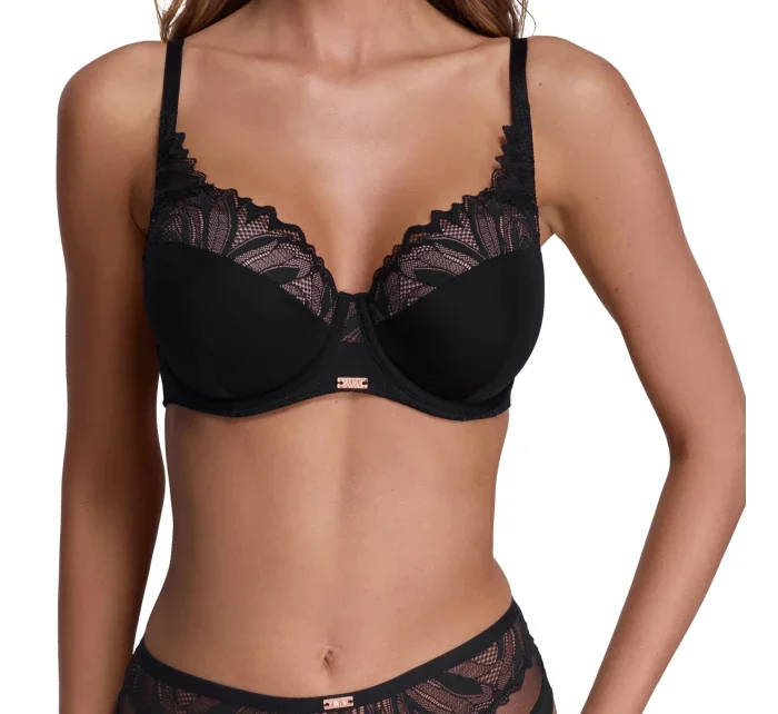Dámská podprsenka 2107 Yasemin black - AVA Dámská podprsenka 2107 Yasemin black - AVA